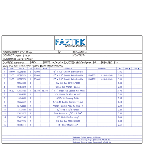 bill-of-material