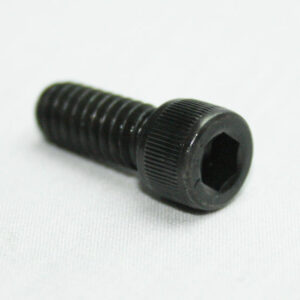13FA3304_2__editedjpg | Faztek Industrial Solutions Black hex socket cap screw on a white surface.