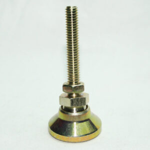13FF8126_3__editedjpg | Faztek Industrial Solutions Threaded screw with hex nut and conical base used as a furniture leveling foot.