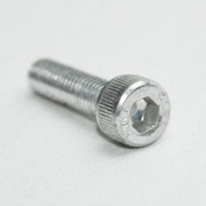 13MFA3619_2__editedjpg | Faztek Industrial Solutions Close-up of a silver hex socket bolt with a threaded shaft on a white background.
