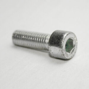 13MFA3652_2__editedjpg | Faztek Industrial Solutions Silver hex-socket head bolt, partially threaded, lying on a white surface