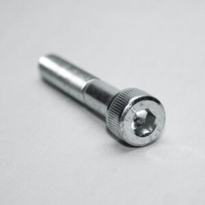 13MFA3654_5__editedjpg | Faztek Industrial Solutions Metal hex socket head cap screw lying on a white surface.
