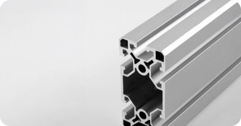 Aluminum extrusion profile for modular framing systems.